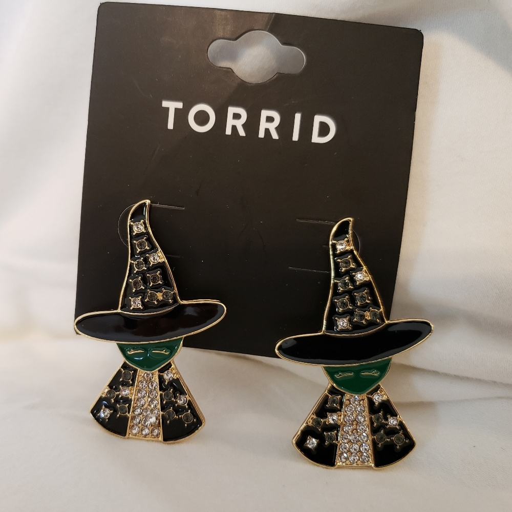 Torrid witch earrings